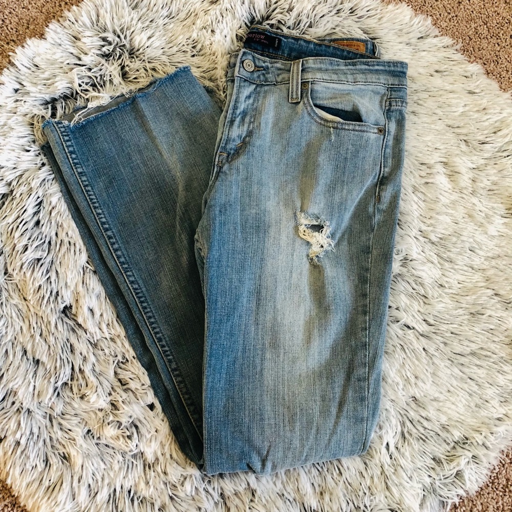 Levi’s 518 Distressed Jeans